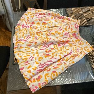 Pink and orange midi skater skirt in good condition never worn.